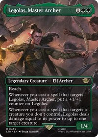 Legolas, Master Archer (Borderless) (435) [Universes Beyond: The Lord of the Rings: Tales of Middle-earth]