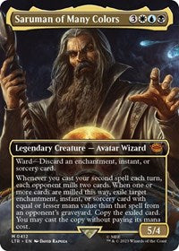 Saruman of Many Colors (Borderless) (412) [Universes Beyond: The Lord of the Rings: Tales of Middle-earth]