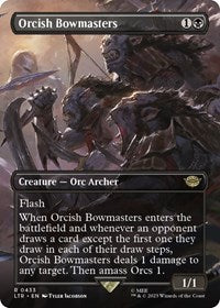 Orcish Bowmasters (Borderless) (433) [Universes Beyond: The Lord of the Rings: Tales of Middle-earth]