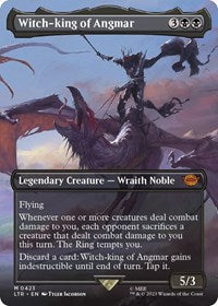 Witch-king of Angmar (Borderless) (423) [Universes Beyond: The Lord of the Rings: Tales of Middle-earth]