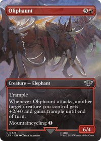 Oliphaunt (Borderless) (426) [Universes Beyond: The Lord of the Rings: Tales of Middle-earth]
