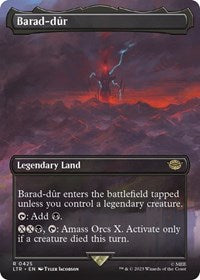 Barad-dur (0425) (Borderless) (425) [Universes Beyond: The Lord of the Rings: Tales of Middle-earth]