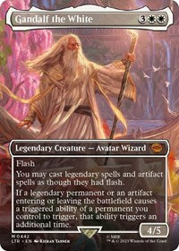 Gandalf the White (Borderless) (442) [Universes Beyond: The Lord of the Rings: Tales of Middle-earth]