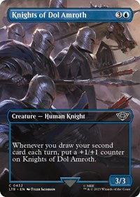 Knights of Dol Amroth (Borderless) (432) [Universes Beyond: The Lord of the Rings: Tales of Middle-earth]
