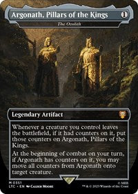 Argonath, Pillars of the Kings - The Ozolith (351) [Commander: The Lord of the Rings: Tales of Middle-earth]
