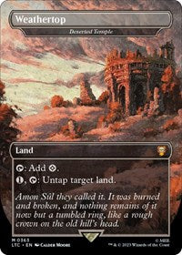 Weathertop - Deserted Temple (363) [Commander: The Lord of the Rings: Tales of Middle-earth]