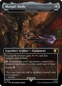 Morgul-Knife - Shadowspear (353) [Commander: The Lord of the Rings: Tales of Middle-earth]