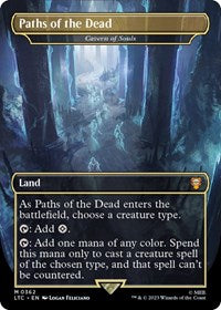 Paths of the Dead - Cavern of Souls (362) [Commander: The Lord of the Rings: Tales of Middle-earth]