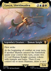 Eowyn, Shieldmaiden (Extended Art) (86) [Commander: The Lord of the Rings: Tales of Middle-earth]