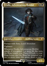 Frodo, Adventurous Hobbit (Display Commander) - Thick Stock (82) [Commander: The Lord of the Rings: Tales of Middle-earth]