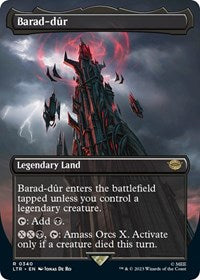 Barad-dur (0340) (Borderless) (340) [Universes Beyond: The Lord of the Rings: Tales of Middle-earth]