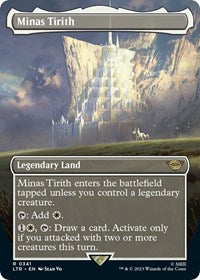 Minas Tirith (0341) (Borderless) (341) [Universes Beyond: The Lord of the Rings: Tales of Middle-earth]