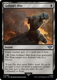 Gollum's Bite (85) [Universes Beyond: The Lord of the Rings: Tales of Middle-earth]