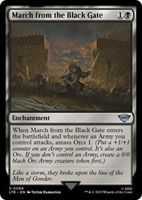 March from the Black Gate (94) [Universes Beyond: The Lord of the Rings: Tales of Middle-earth]