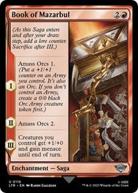 Book of Mazarbul (116) [Universes Beyond: The Lord of the Rings: Tales of Middle-earth]