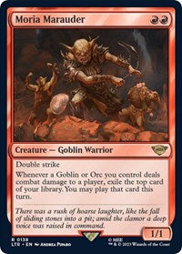 Moria Marauder (138) [Universes Beyond: The Lord of the Rings: Tales of Middle-earth]