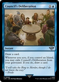 Council's Deliberation (46) [Universes Beyond: The Lord of the Rings: Tales of Middle-earth]