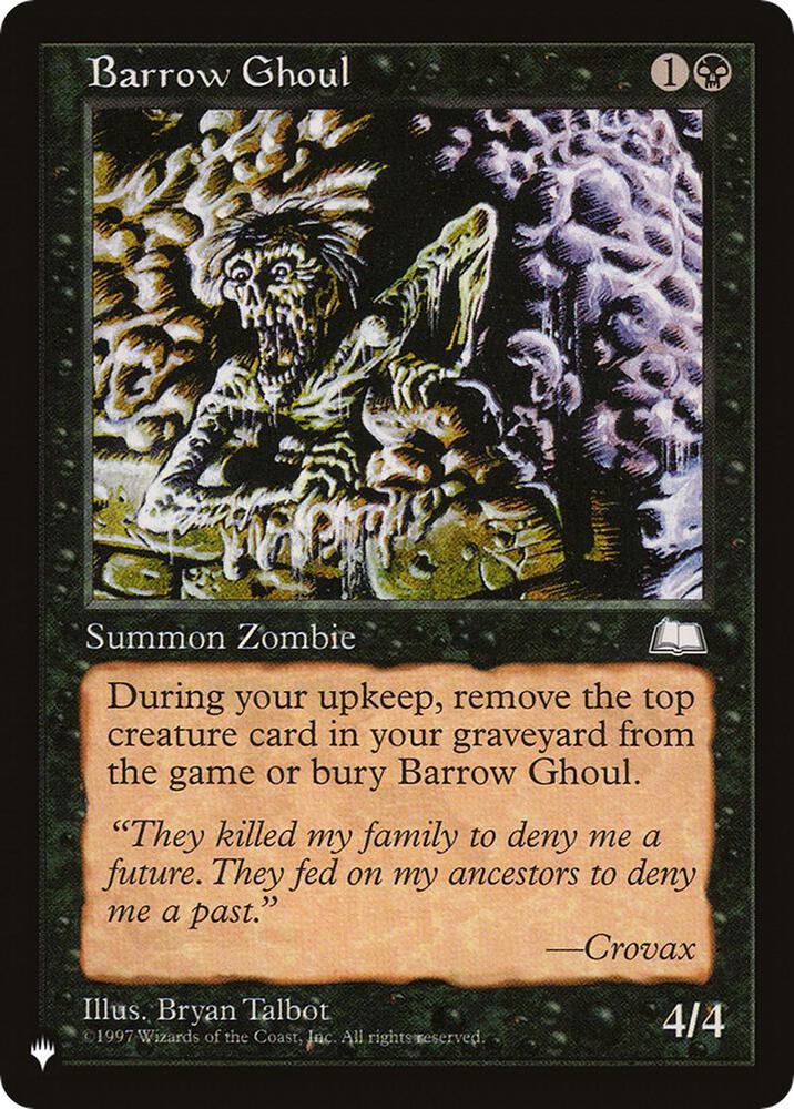 Barrow Ghoul [The List Reprints]