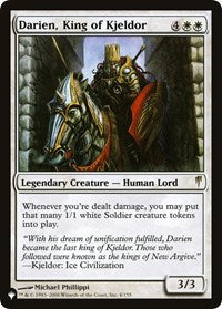 Darien, King of Kjeldor (4/155) [The List Reprints]