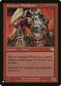 Dwarven Bloodboiler (84/143) [The List Reprints]