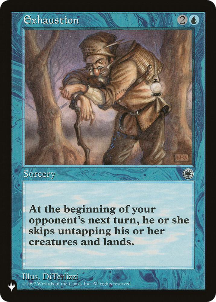 Exhaustion [The List Reprints]