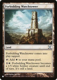 Forbidding Watchtower (352/383) [The List Reprints]