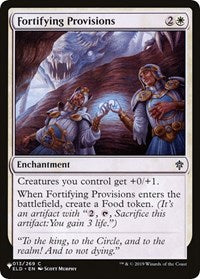 Fortifying Provisions (013/269) [The List Reprints]