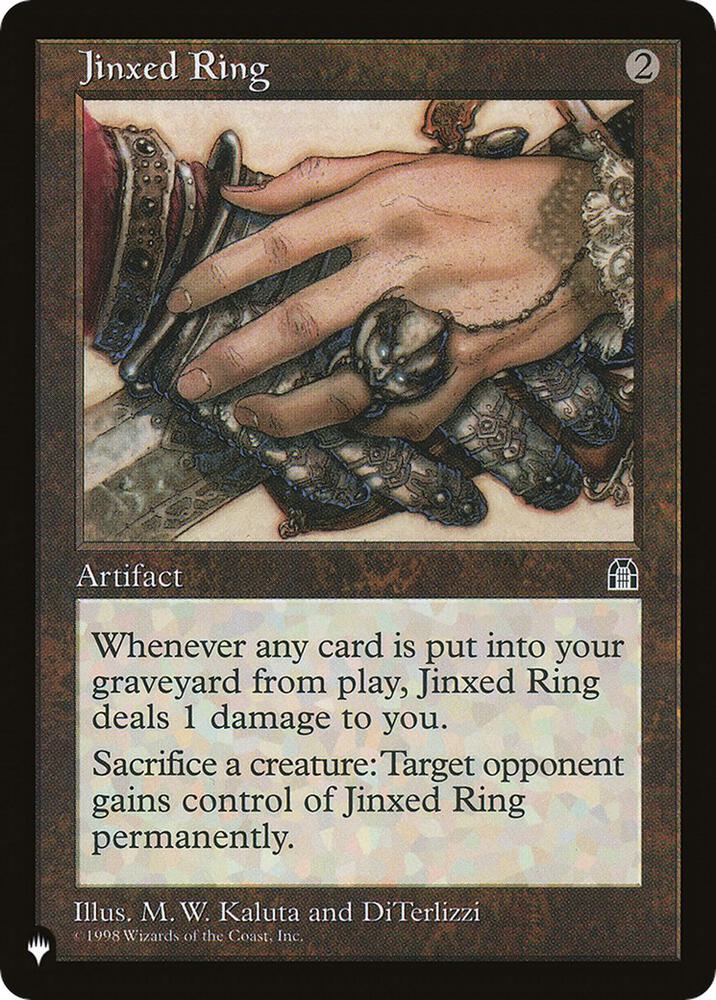 Jinxed Ring [The List Reprints]