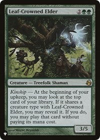 Leaf-Crowned Elder (128/150) [The List Reprints]
