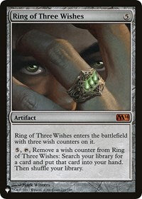 Ring of Three Wishes (216/249) [The List Reprints]