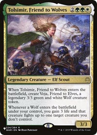 Tolsimir, Friend to Wolves (224/264) [The List Reprints]