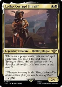 Lotho, Corrupt Shirriff (213) [Universes Beyond: The Lord of the Rings: Tales of Middle-earth]