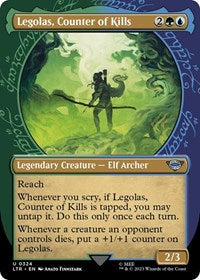 Legolas, Counter of Kills (Showcase) (324) [Universes Beyond: The Lord of the Rings: Tales of Middle-earth]