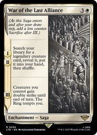 War of the Last Alliance (36) [Universes Beyond: The Lord of the Rings: Tales of Middle-earth]