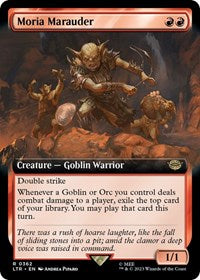 Moria Marauder (Extended Art) (362) [Universes Beyond: The Lord of the Rings: Tales of Middle-earth]