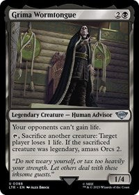 Grima Wormtongue (88) [Universes Beyond: The Lord of the Rings: Tales of Middle-earth]