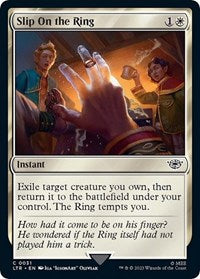 Slip on the Ring (31) [Universes Beyond: The Lord of the Rings: Tales of Middle-earth]