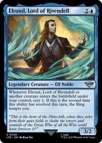 Elrond, Lord of Rivendell (49) [Universes Beyond: The Lord of the Rings: Tales of Middle-earth]