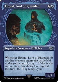 Elrond, Lord of Rivendell (Showcase) (307) [Universes Beyond: The Lord of the Rings: Tales of Middle-earth]