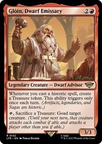 Gloin, Dwarf Emissary (132) [Universes Beyond: The Lord of the Rings: Tales of Middle-earth]