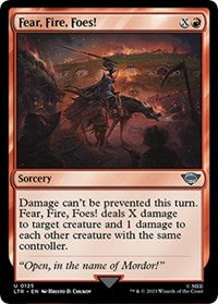 Fear, Fire, Foes! (125) [Universes Beyond: The Lord of the Rings: Tales of Middle-earth]