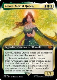 Arwen, Mortal Queen (Extended Art) (367) [Universes Beyond: The Lord of the Rings: Tales of Middle-earth]