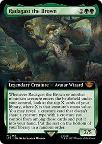 Radagast the Brown (Extended Art) (365) [Universes Beyond: The Lord of the Rings: Tales of Middle-earth]