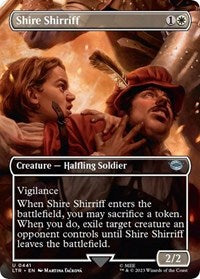 Shire Shirriff (Borderless) (441) [Universes Beyond: The Lord of the Rings: Tales of Middle-earth]