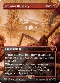 Spiteful Banditry (Borderless) (439) [Universes Beyond: The Lord of the Rings: Tales of Middle-earth]