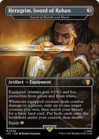 Herugrim, Sword of Rohan - Sword of Hearth and Home (354) [Commander: The Lord of the Rings: Tales of Middle-earth]