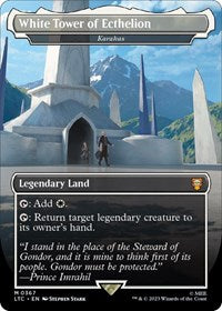 White Tower of Ecthelion - Karakas (367) [Commander: The Lord of the Rings: Tales of Middle-earth]