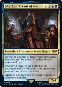 Sharkey, Tyrant of the Shire (229) [Universes Beyond: The Lord of the Rings: Tales of Middle-earth]