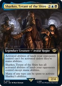Sharkey, Tyrant of the Shire (Extended Art) (373) [Universes Beyond: The Lord of the Rings: Tales of Middle-earth]