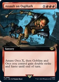 Assault on Osgiliath (Extended Art) (386) [Universes Beyond: The Lord of the Rings: Tales of Middle-earth]